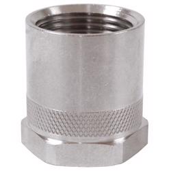 5011208SS Rigid Female GHT x Female NPT Adapter 5011208SS Stainless steel Rigid Female GHT x Female NPT Adapter